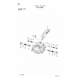 Hitachi Zaxis 120-3, Zaxis 130-3, Zaxis 130K-3 and Zaxis 130LCN-3 Crawler Excavator set of Parts Catalogs