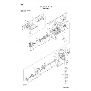 Hitachi Zaxis 110-3 and Zaxis 110M-3 Crawler Excavator set of Parts Catalogs