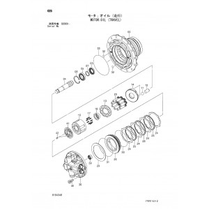 Hitachi Zaxis 110-3 and Zaxis 110M-3 Crawler Excavator set of Parts Catalogs