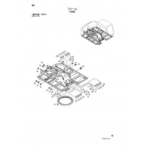 Hitachi Zaxis 120, Zaxis 120-E, Zaxis 130, Zaxis 130H, Zaxis 130K and Zaxis 130LCN Crawler Excavator set of Parts Catalogs