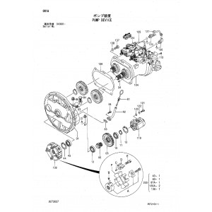 Hitachi Zaxis 180LC-3 and Zaxis 180LCN-3 Crawler Excavator set of Parts Catalogs