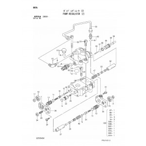 Hitachi Zaxis 200-3, Zaxis 200LC-3, Zaxis 210H-3, Zaxis 210LCH-3, Zaxis 210K-3, Zaxis 210LCK-3, Zaxis 210LCN-3 and Zaxis 240N-3 Crawler Excavator set of Parts Catalogs