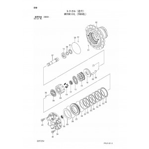 Hitachi Zaxis 200-3, Zaxis 200LC-3, Zaxis 210H-3, Zaxis 210LCH-3, Zaxis 210K-3, Zaxis 210LCK-3, Zaxis 210LCN-3 and Zaxis 240N-3 Crawler Excavator set of Parts Catalogs