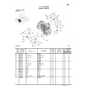 Hitachi Zaxis 270-3, Zaxis 270LC-3, Zaxis 280LC-3, Zaxis 280LCN-3 and Zaxis 280LCH-3 Crawler Excavator set of Parts Catalogs