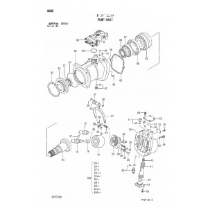 Hitachi Zaxis 330-3, Zaxis 330LC-3, Zaxis 350LC-3, Zaxis 350LCN-3, Zaxis 350H-3, Zaxis 350LCH-3, Zaxis 350K-3 and Zaxis 350LCK-3 Crawler Excavator set of Parts Catalogs