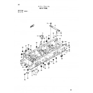 Hitachi-Sumitomo SCX700 Crawler Crane set of Parts Catalogs