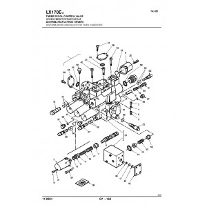 Hitachi LX170E and LX210E Wheel Loader set of Service Manuals