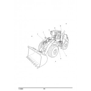 Hitachi LX170E and LX210E Wheel Loader set of Service Manuals