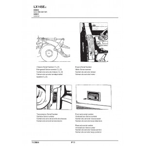 Hitachi LX145E-2 and LX170E-2 Wheel Loader set of Service Manuals