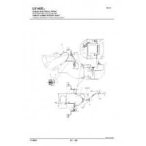 Hitachi LX145E-2 and LX170E-2 Wheel Loader set of Service Manuals