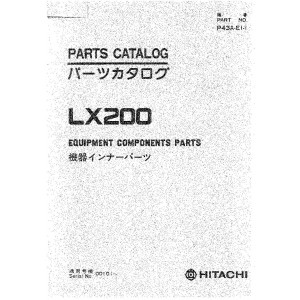 Hitachi LX200 Wheel Loader set of Service Manuals