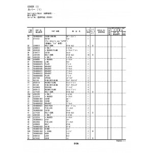 Hitachi Zaxis 38U-5A Compact Excavator set of Parts Catalogs