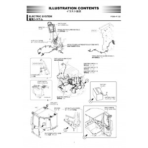 Hitachi Zaxis 48U-5A Compact Excavator set of Parts Catalogs