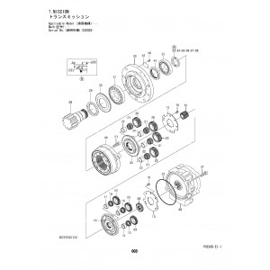 Hitachi Zaxis 48U-5A Compact Excavator set of Parts Catalogs