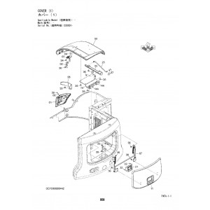 Hitachi Zaxis 65USB-5A Compact Excavator set of Parts Catalogs