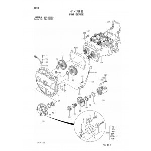 Hitachi Zaxis 200, Zaxis 200LC, Zaxis 210H, Zaxis 210LCH, Zaxis 210K, Zaxis 210LCK, Zaxis 210LCN and Zaxis 240 Crawler Excavator set of Parts Catalogs