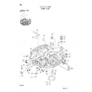 Hitachi Zaxis 85USB-3, Zaxis 85USBLC-3 and Zaxis 85USBLCN-3 Compact Excavator set of Parts Catalogs