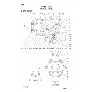 Hitachi Zaxis 180W Wheel Excavator set of Parts Catalogs