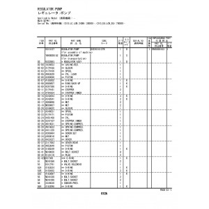 Hitachi Zaxis 210-5B, Zaxis 210LC-5B, Zaxis 210LCN-5B and Zaxis 240N-5B Crawler Excavator set of Parts Catalogs