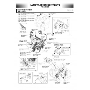 Hitachi Zaxis 225USRLC-5B Crawler Excavator set of Parts Catalogs