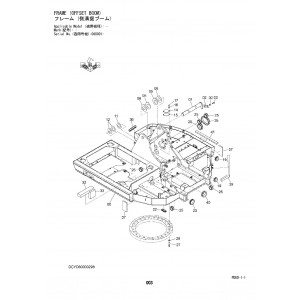 Hitachi Zaxis 75US-5A and Zaxis 85US-5A Compact Excavator set of Parts Catalogs