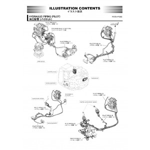 Hitachi Zaxis 85USB-5A Compact Excavator set of Parts Catalogs