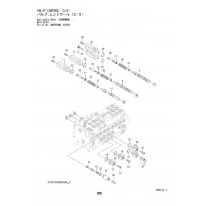 Hitachi Zaxis 85USB-5A Compact Excavator set of Parts Catalogs