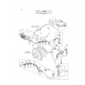 Hitachi EX200-2 and EX200LC-2 Crawler Excavator set of Parts Catalogs