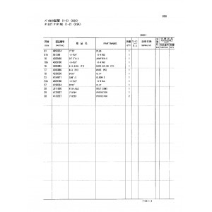 Hitachi EX220-3 and EX220LC-3 Crawler Excavator set of Parts Catalogs