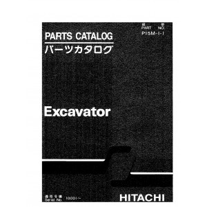 Hitachi EX300-3C, EX300LC-3C, EX300H-3C and EX300HLC-3C Crawler Excavator set of Parts Catalogs