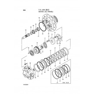 Hitachi EX100-5, EX100M-5, EX110M-5 and EX100-5E Compact Excavator set of Parts Catalogs