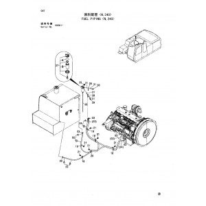 Hitachi Zaxis 200, Zaxis 200LC, Zaxis 210H, Zaxis 210LCH, Zaxis 210K, Zaxis 210LCK, Zaxis 210LCN and Zaxis 240 Crawler Excavator set of Parts Catalogs