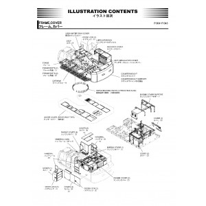 Hitachi Zaxis 490LCH-7 and Zaxis 530LCH-7 Crawler Excavator Parts Catalog