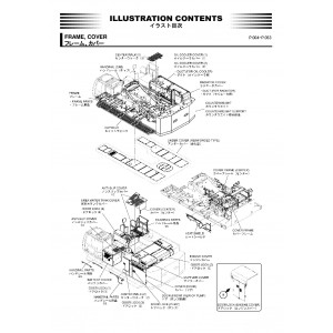 Hitachi Zaxis 870LC-7, Zaxis 890LCH-7 and Zaxis 890LCR-7 Crawler Excavator set of Parts Catalogs