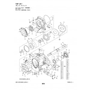 Hitachi Zaxis 870LC-7, Zaxis 890LCH-7 and Zaxis 890LCR-7 Crawler Excavator set of Parts Catalogs