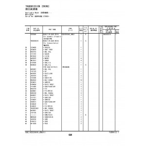 Hitachi Zaxis 870LC-7, Zaxis 890LCH-7 and Zaxis 890LCR-7 Crawler Excavator set of Parts Catalogs