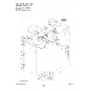 Hitachi EX5600-7B Hydraulic Excavator set of Parts Catalogs