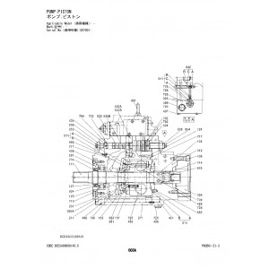 Hitachi EX5600-7B Hydraulic Excavator set of Parts Catalogs