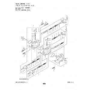 Hitachi EX5600-7B Hydraulic Excavator set of Parts Catalogs