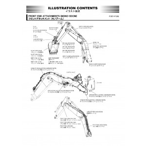 Hitachi Zaxis 170W-5B Wheel Excavator set of Parts Catalogs