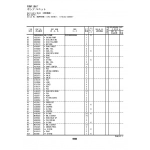 Hitachi Zaxis 170W-5B Wheel Excavator set of Parts Catalogs