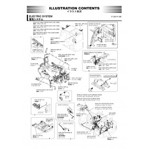 Hitachi Zaxis 190W-5B Wheel Excavator set of Parts Catalogs