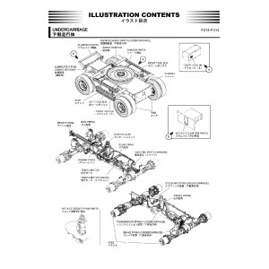 Hitachi Zaxis 220W-6B Wheel Excavator set of Parts Catalogs