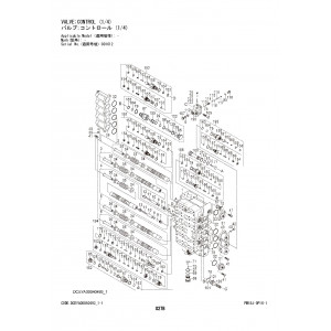 Hitachi EX1200-6 Crawler Excavator set of Parts Catalogs