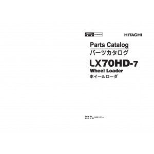 Hitachi LX70-7 Wheel Loader set of Service Manuals