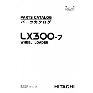 Hitachi LX300-7 Wheel Loader set of Service Manuals