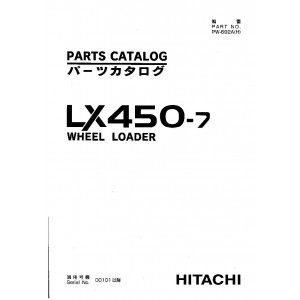 Hitachi LX450-7 Wheel Loader set of Service Manuals