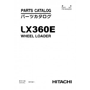 Hitachi LX360E Wheel Loader set of Service Manuals