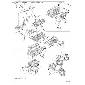 Hitachi Zaxis 145W-3 Wheel Excavator set of Parts Catalogs