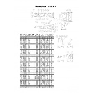 Hitachi-Sumitomo SCX1200-2 Crawler Crane set of Parts Catalogs